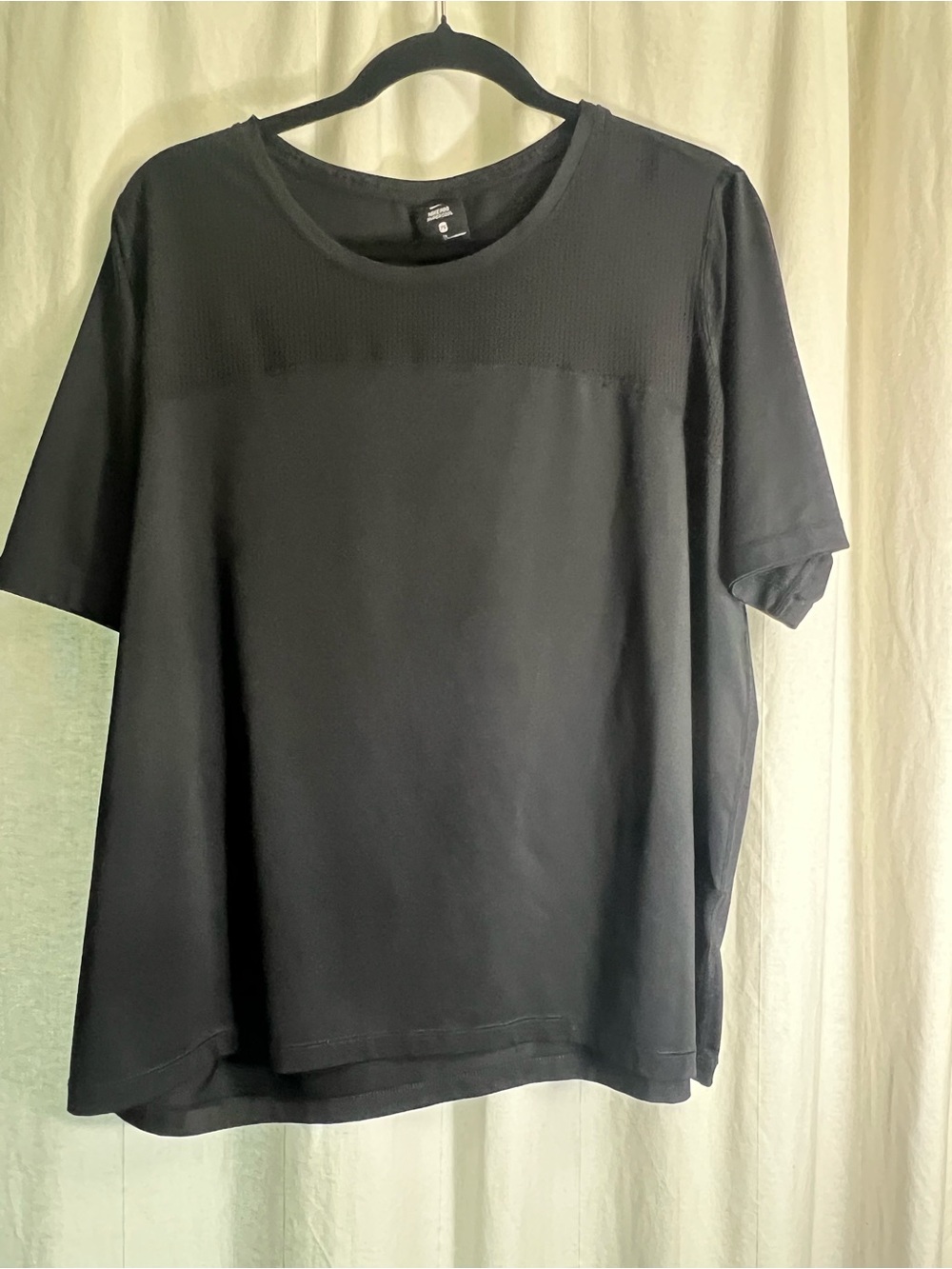Nike Black Mesh Performance T-Shirt